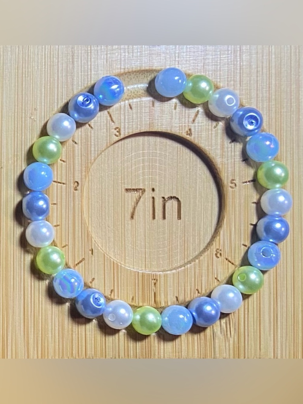 🌎 Earth Day “Eco Clarity” Beaded Bracelets — Made to Order 🌎